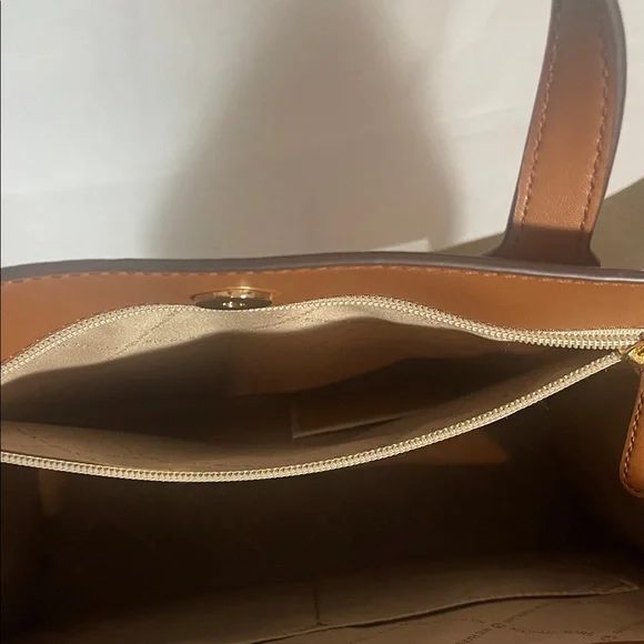 Michael Kors Dark Brown Monogram Briefcase - Picture 11 of 15